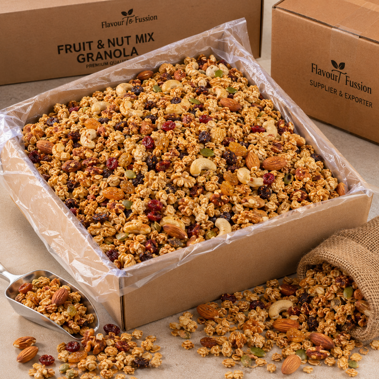 Flavour To Fussion Granola